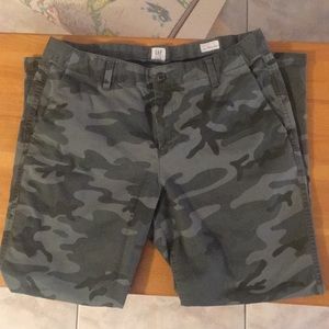 GAP Camo Girlfriend Chinos